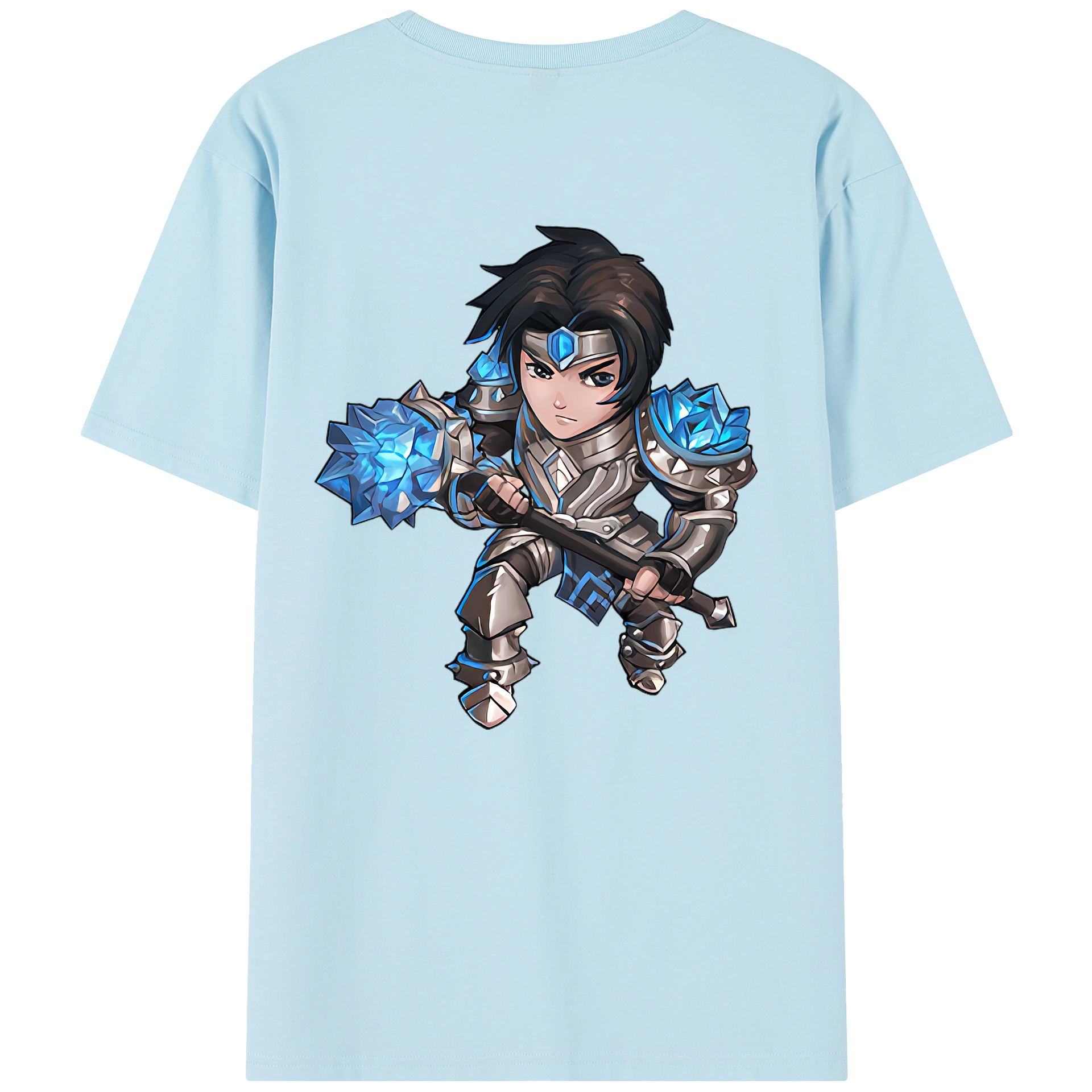 リーグ・オブ・レジェンド League of Legends LOL 綿100％半袖Tシャツ（背面プリント）